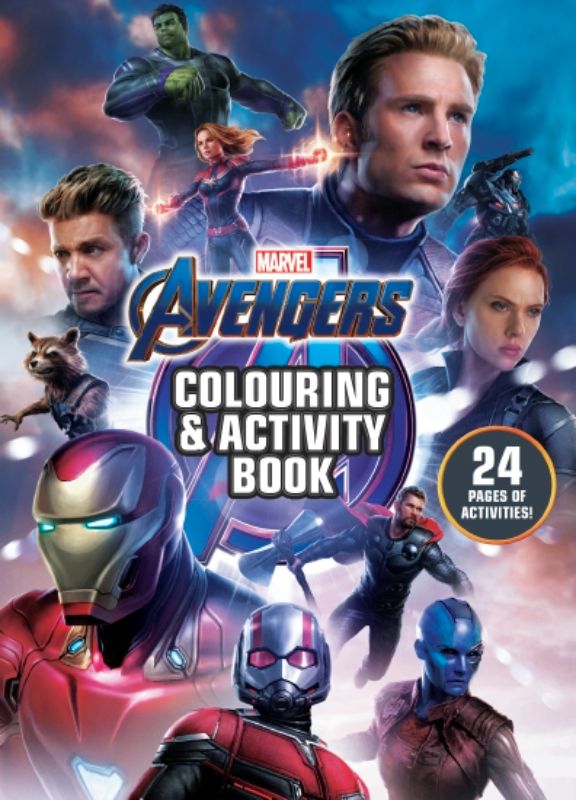 Avengers 4 Colour & Activity