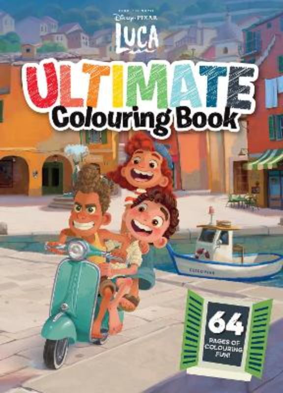 Luca Ultimate Colouring Book