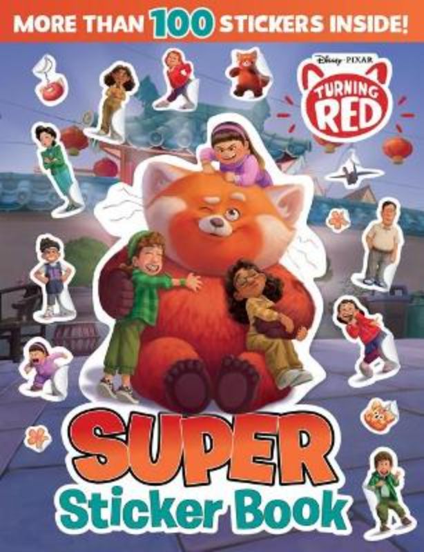 Turning Red: Super Sticker Book