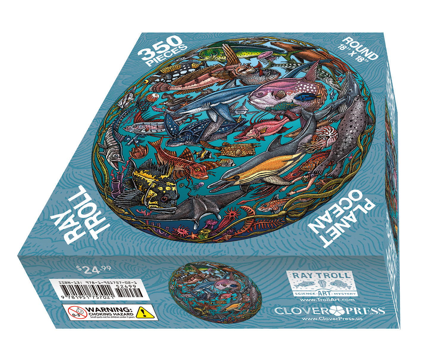 Planet Ocean: A Ray Troll Puzzle