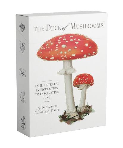 Deck of Mushrooms Illustrated Fungi Card Deck