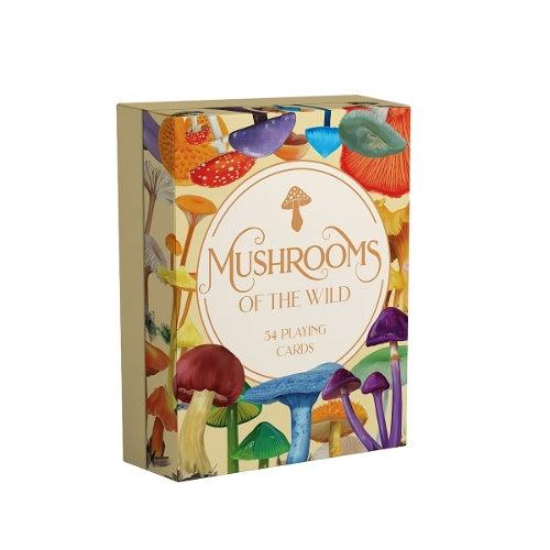 Mushrooms of the Wild 54-Card Playing Card Deck