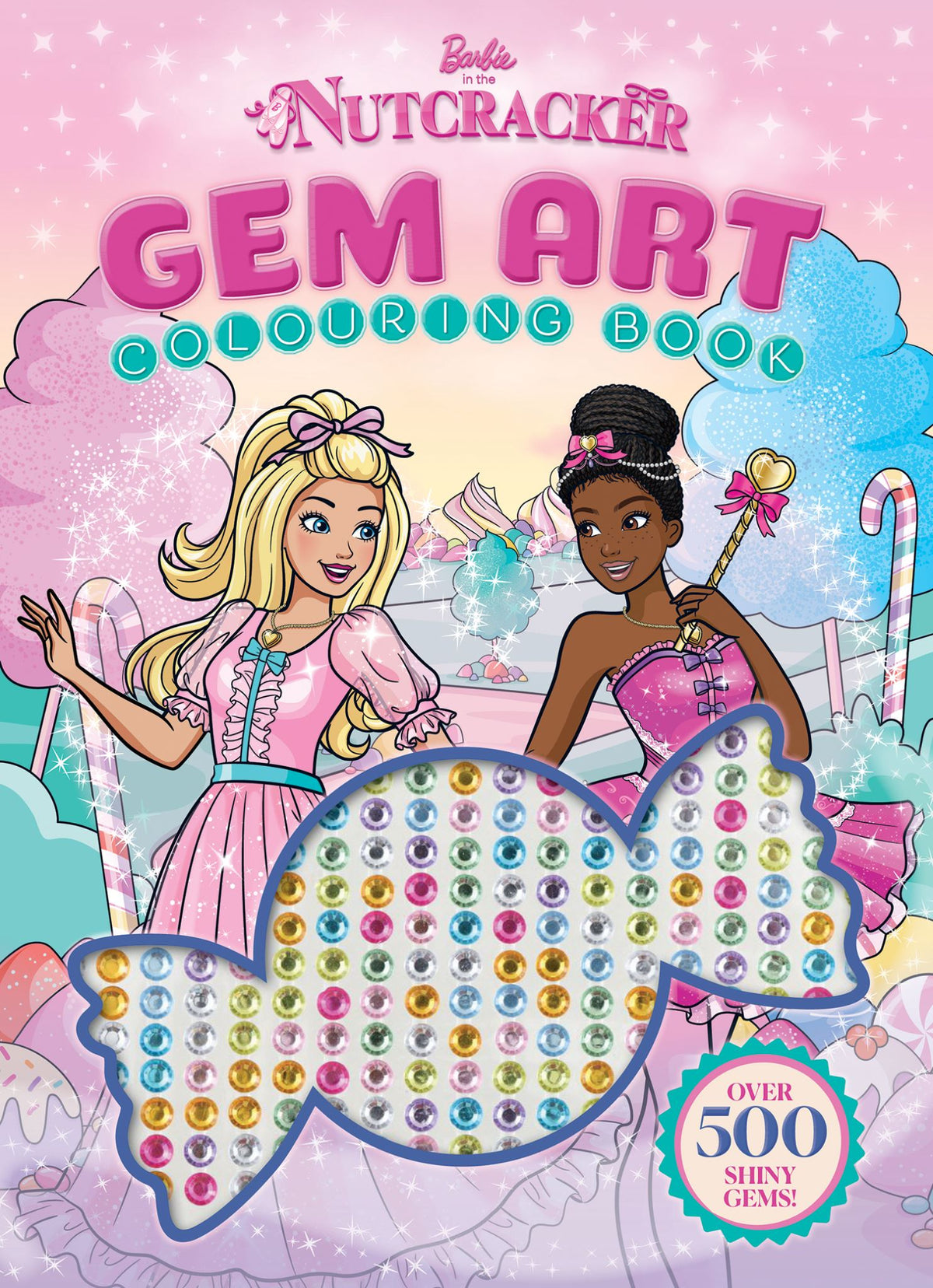 Barbie in the Nutcracker: Gem Art Colouring Book - Mattel