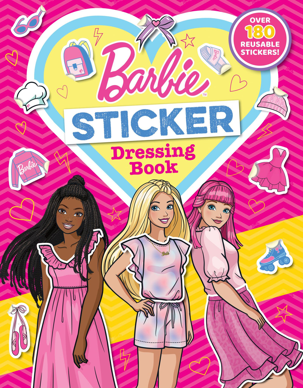 Barbie: Sticker Dressing Book - Mattel ISBN 9781761723490