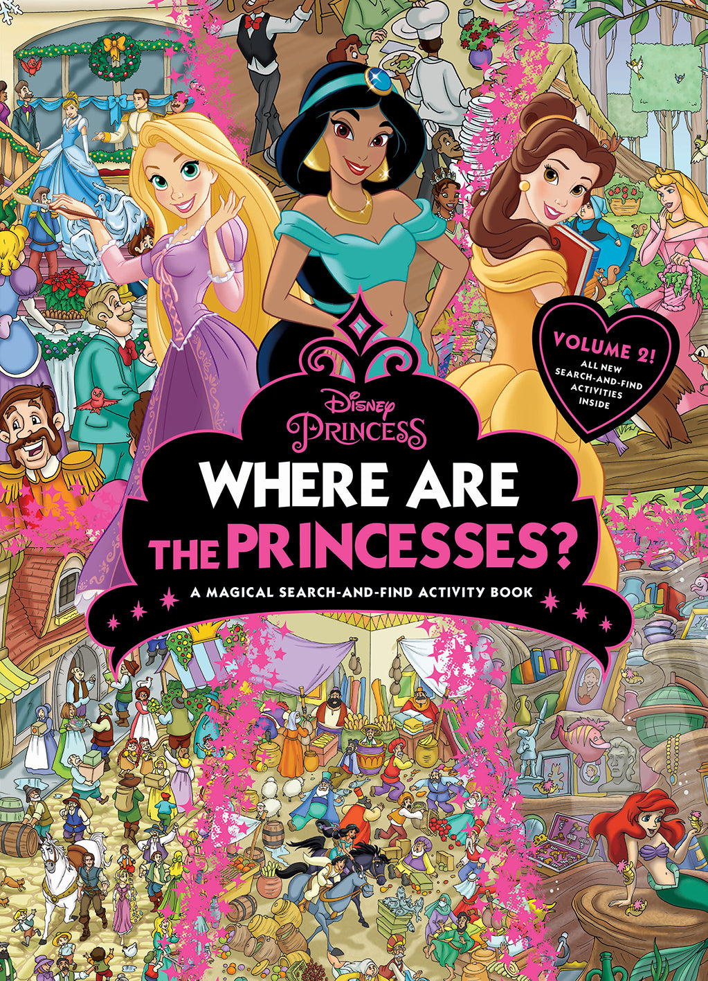 Where are the Princesses?: A Magical Search-and-find Activity Book (Disney