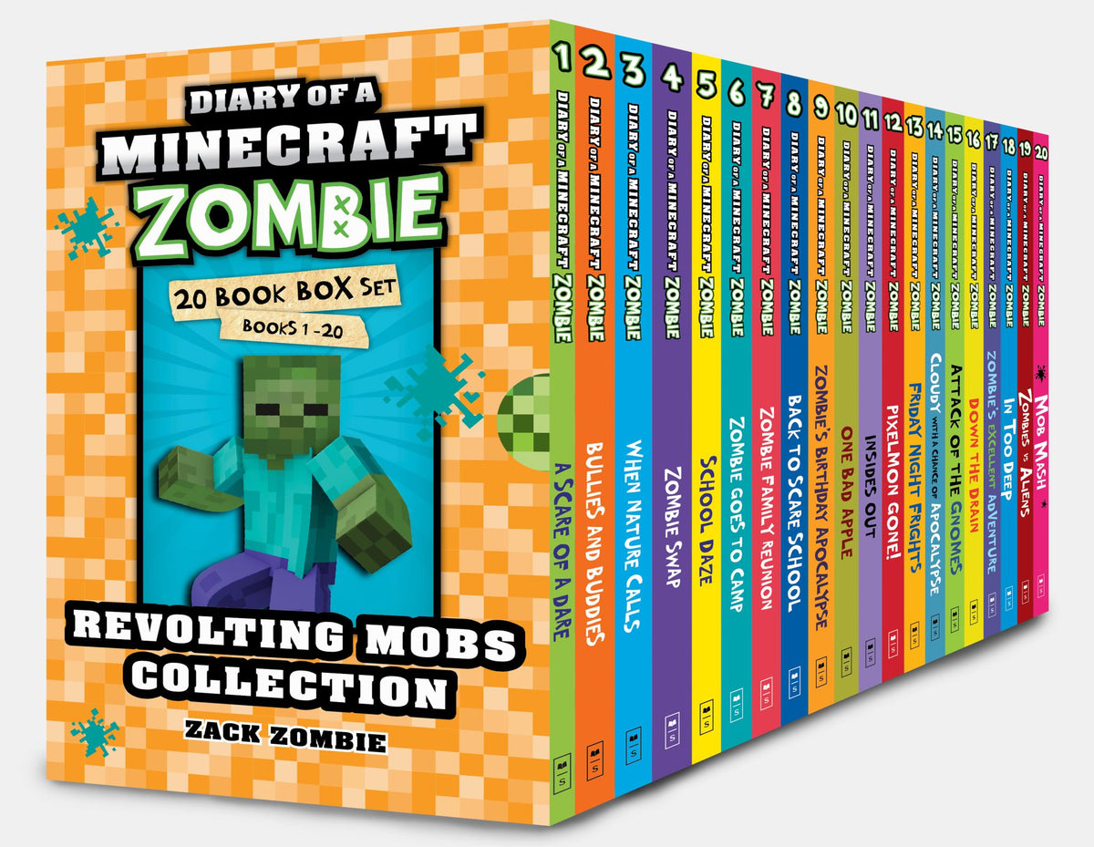 Diary of a Minecraft Zombie: Revolting Mobs Collection (20 Book Box Set)