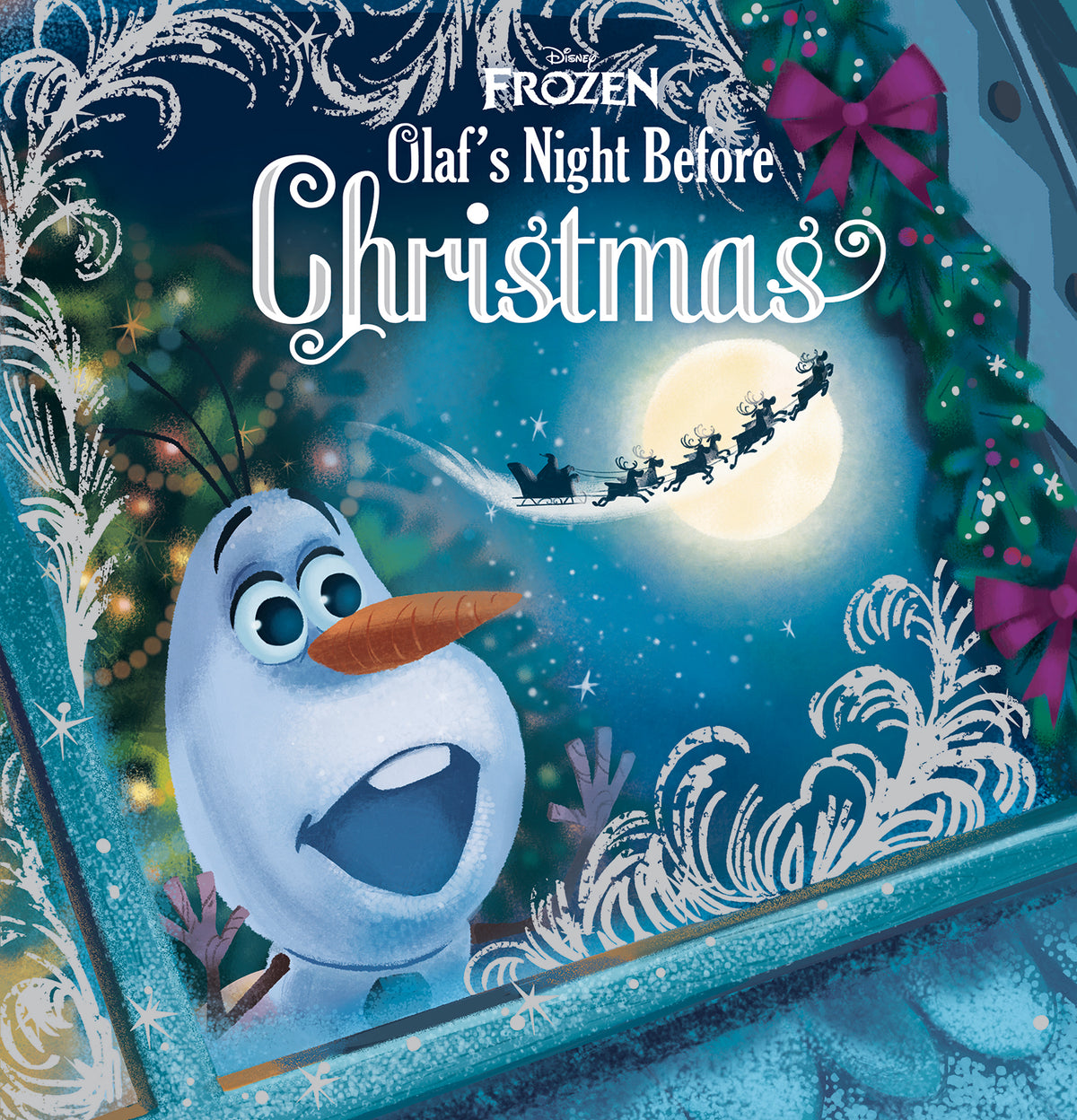 Frozen: Olaf's Night Before Christmas (Disney: Deluxe Storybook)