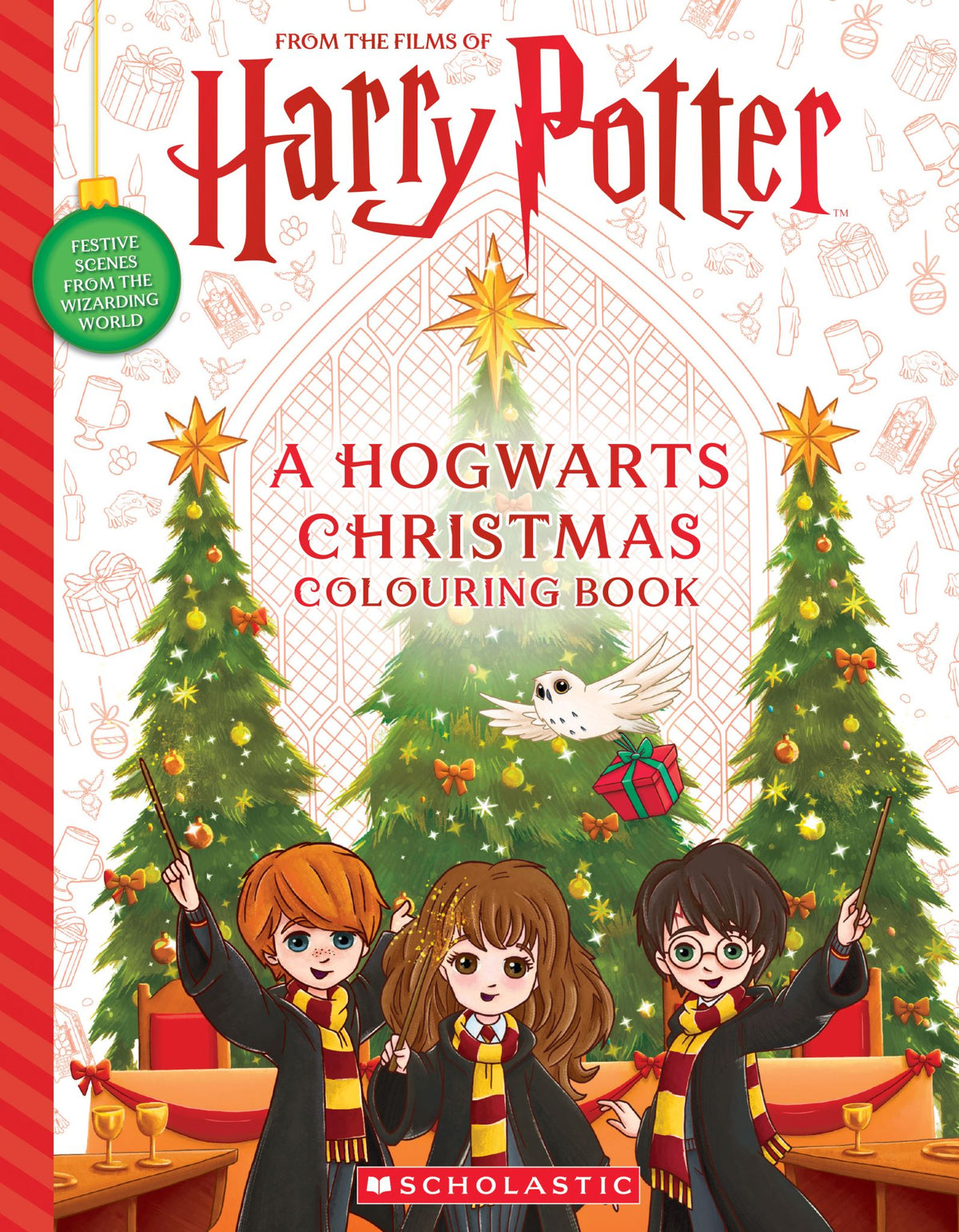 Harry Potter: A Hogwarts Christmas Colouring Book - Warner Bros.