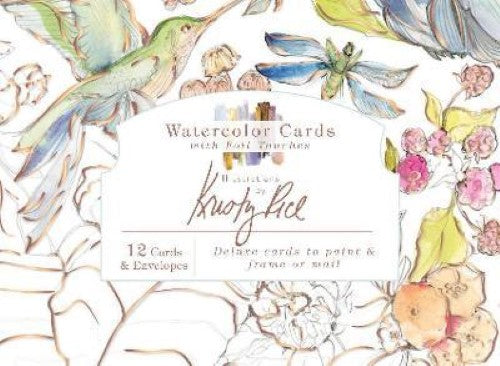 Watercolor Cards With Foil Touches