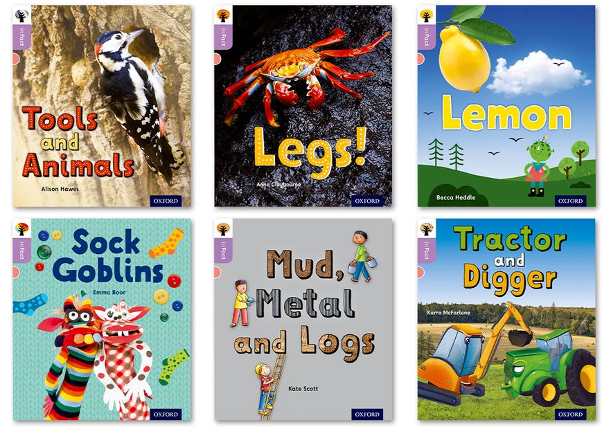Oxford Reading Tree inFact: Oxford Level 1+ Mixed Pack of 6