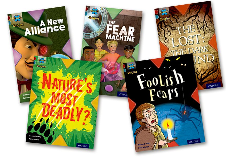 Project X Origins: Oxford Level 19, Fears and Frights, Mixed Pack of 5