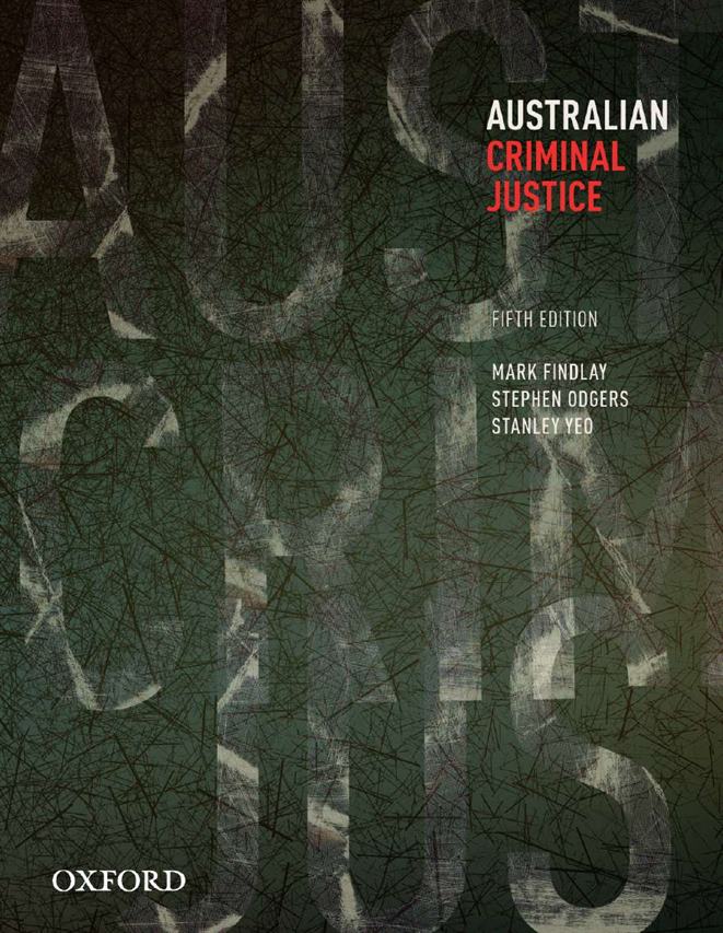 Australian Criminal Justice eBook