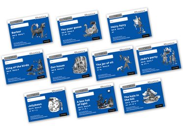 Read Write Inc Phonics: Black and White Blue Set 6 Storybooks Mixed Pack of 10