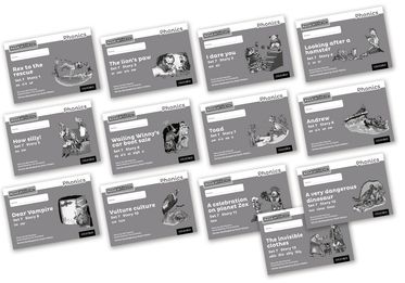 Read Write Inc Phonics: Black and White Grey Set 7 Storybooks Mixed Pack of 13