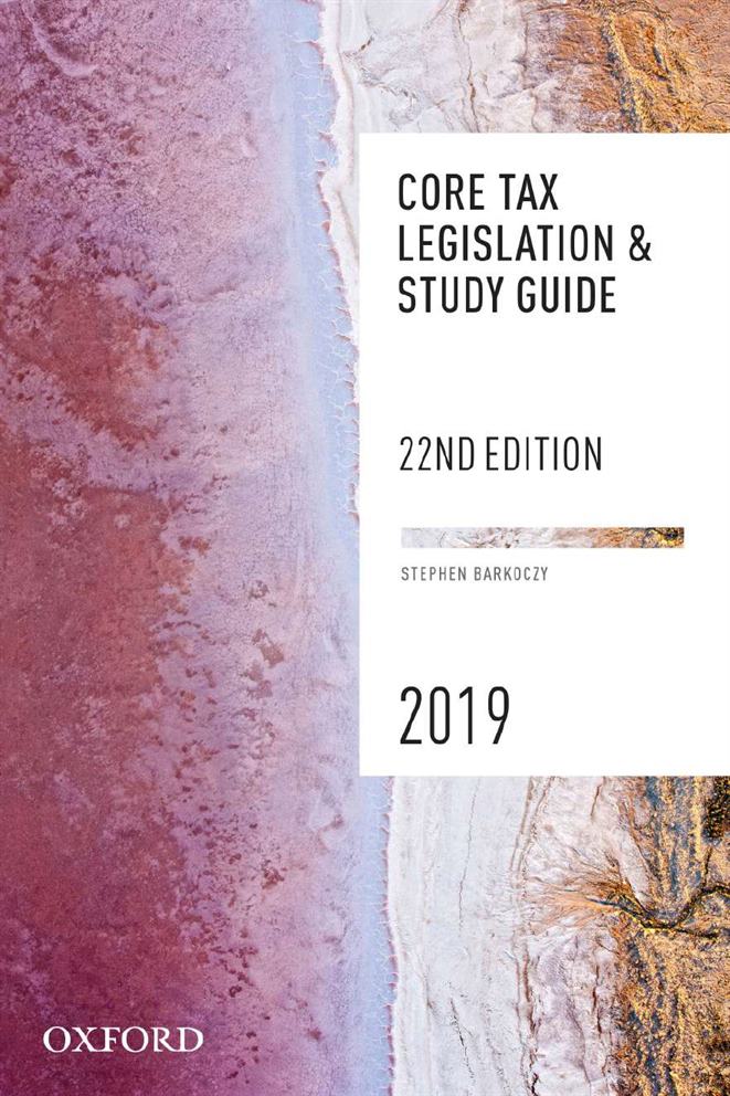 Core Tax Legislation and Study Guide 2019 eBook
