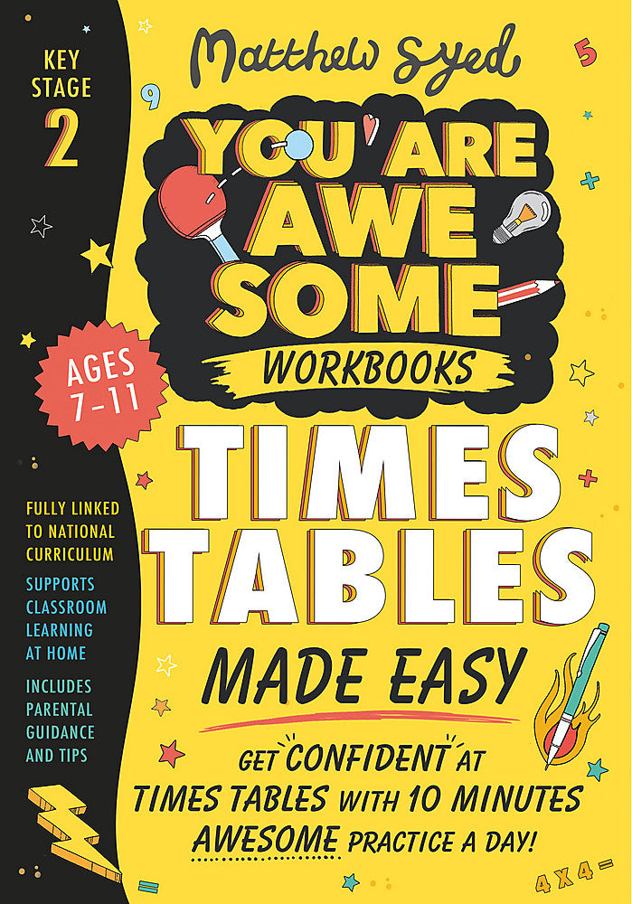 Times Tables Made Easy: Get confident at times tables with 10 minutes' awesome p