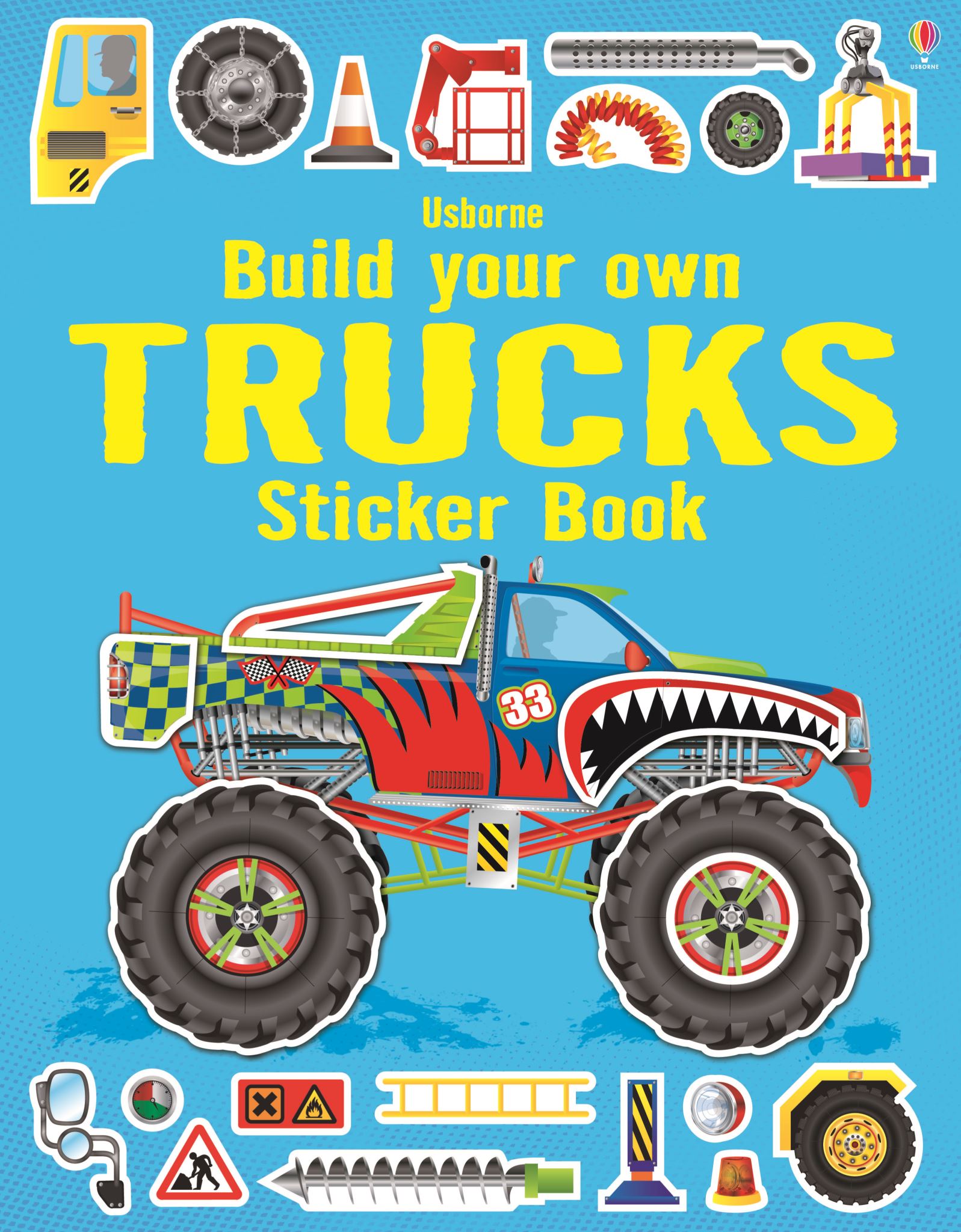 Build Your Own Trucks Sticker Book