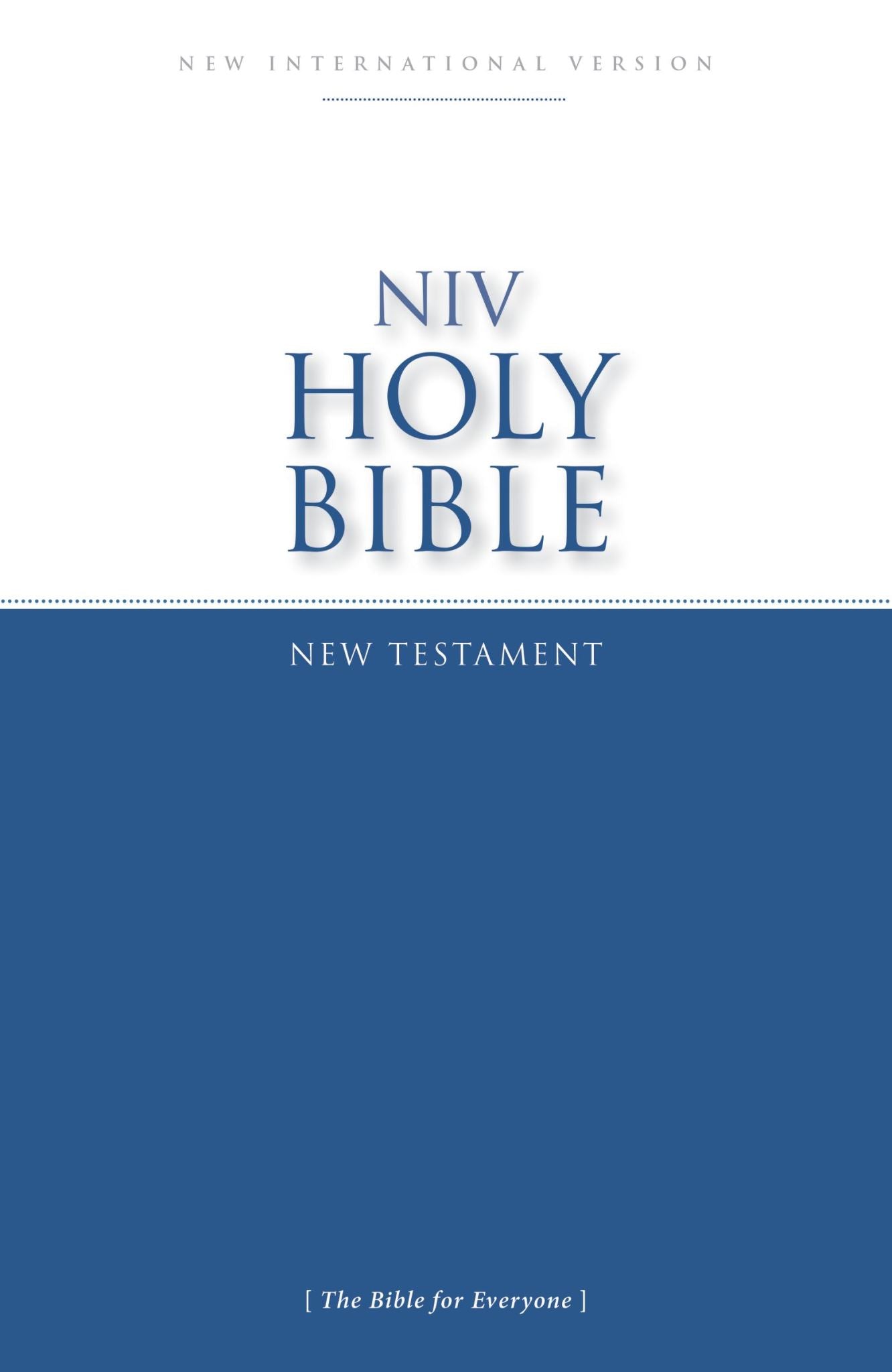 NIV Holy Bible New Testament [Blue]