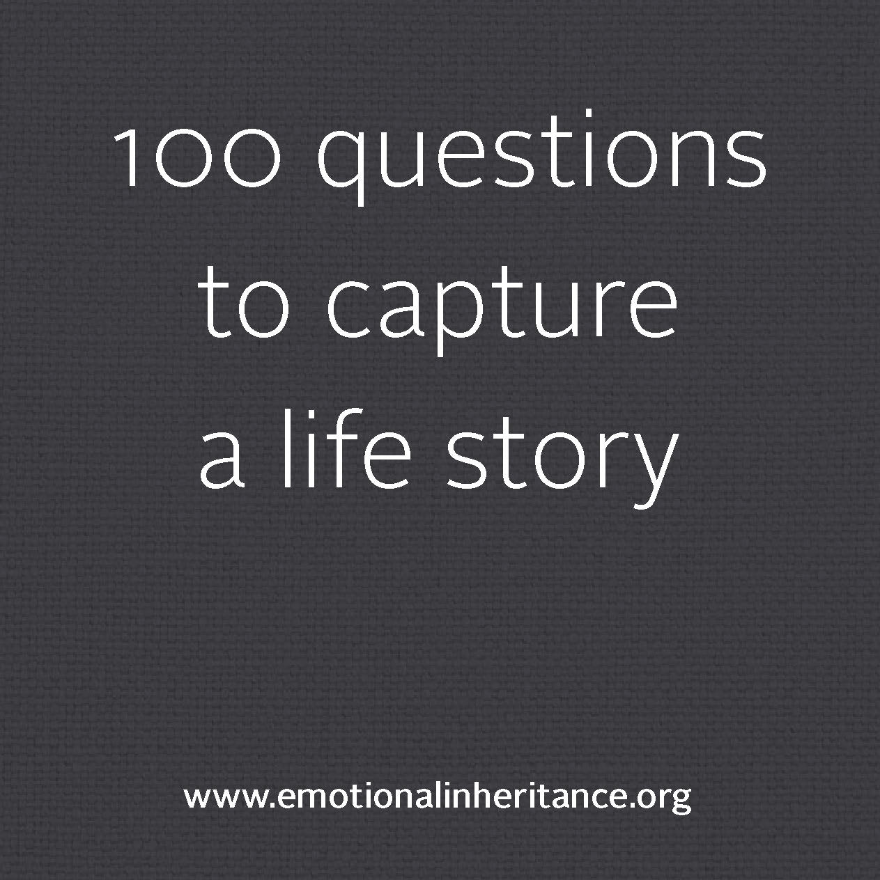 Key Questions in Personal History