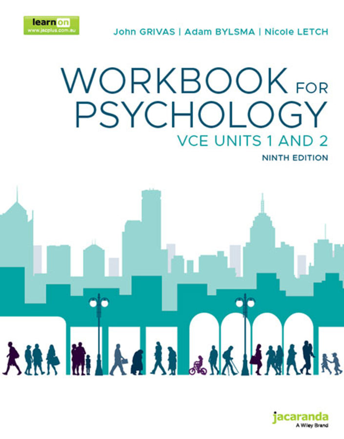 Workbook for Psychology VCE Units 1&2 9e