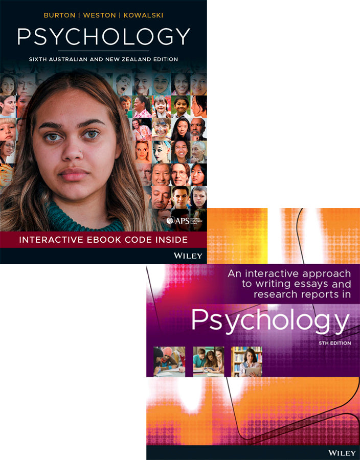 Psychology, 6e ANZ &amp; An Interactive Approach to Writing Essays and Research Repo