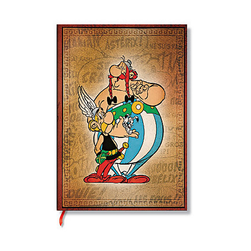 Asterix & Obelix (The Adventures of Asterix) Midi Lined Hardback Journal (Elasti