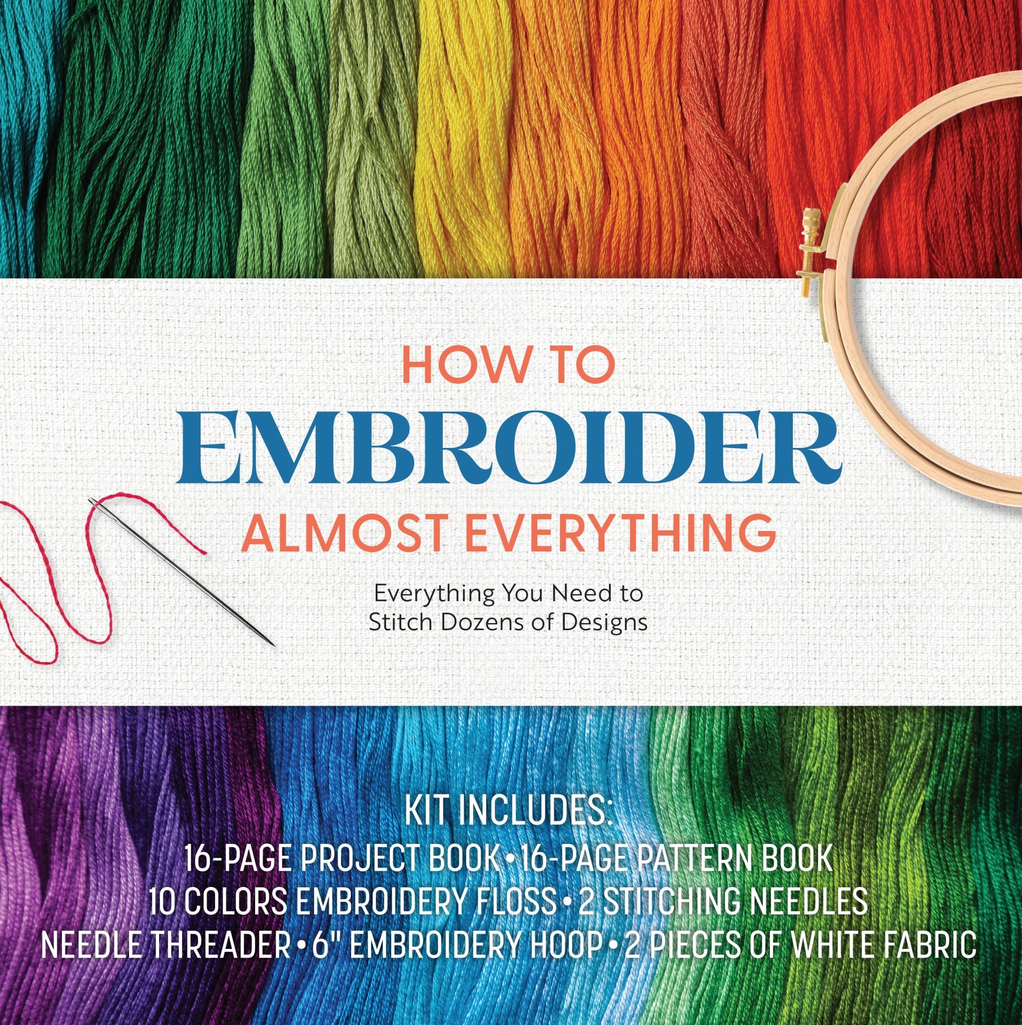 How to Embroider Almost Everything (Kit)
