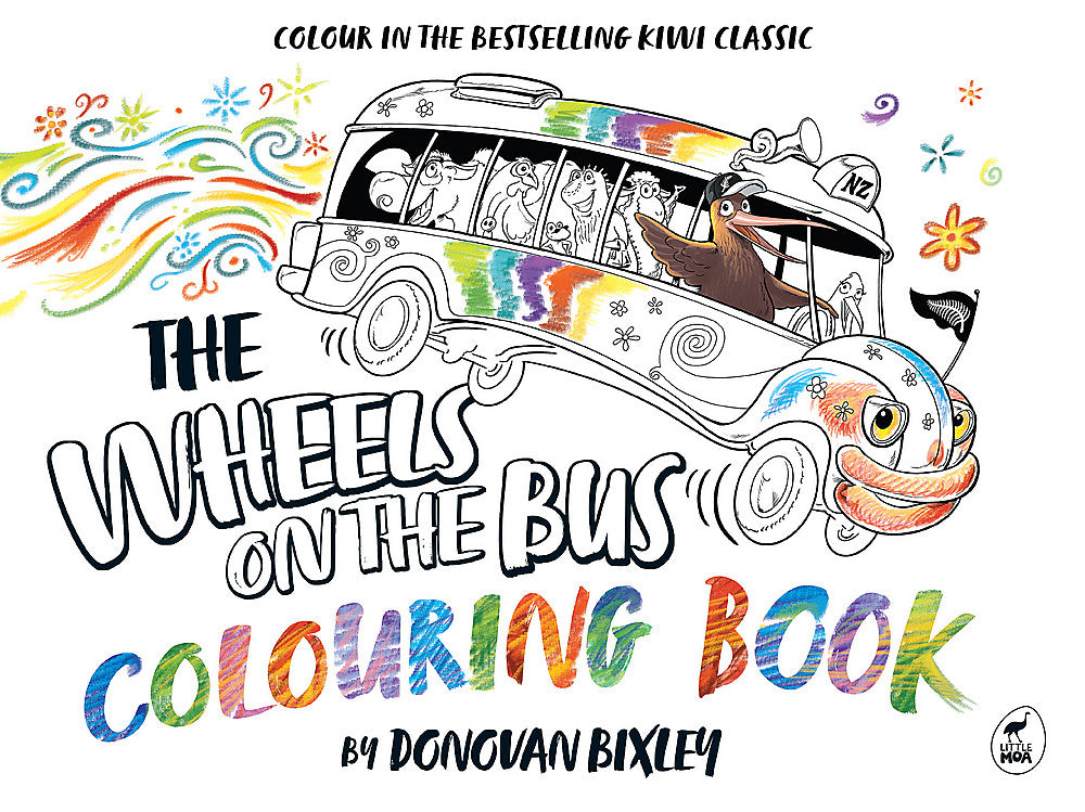 The Wheels on the Bus Colouring Book
