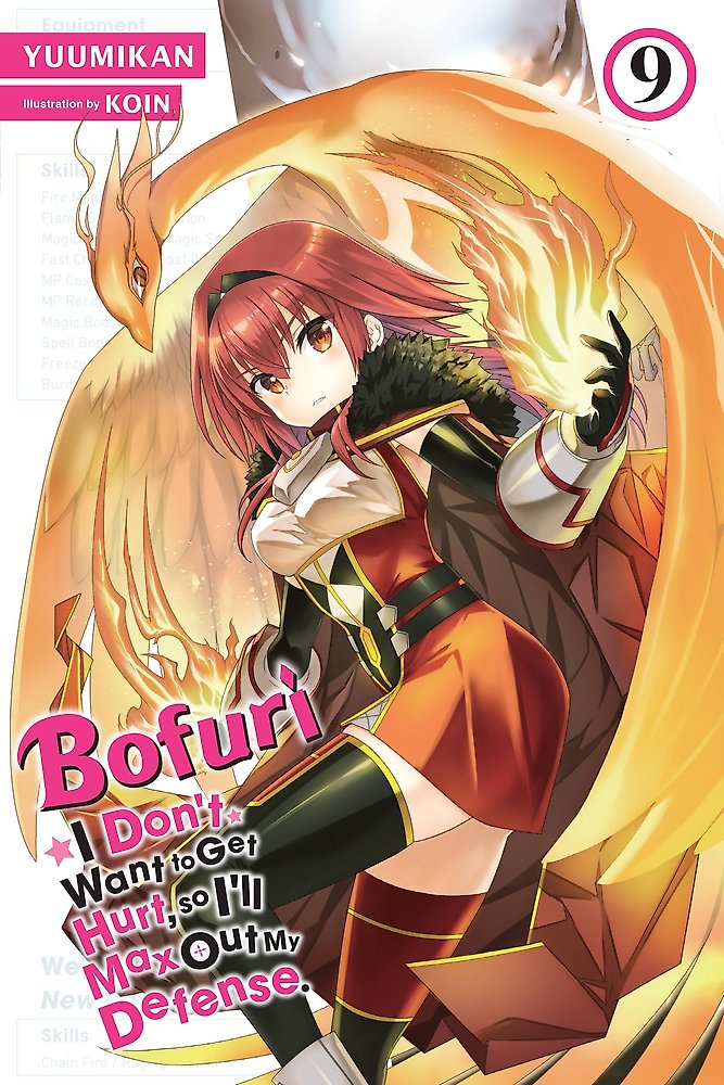 Bofuri: I Don't Want to Get Hurt, so I'll Max Out My Defense., Vol. 9 (light nov