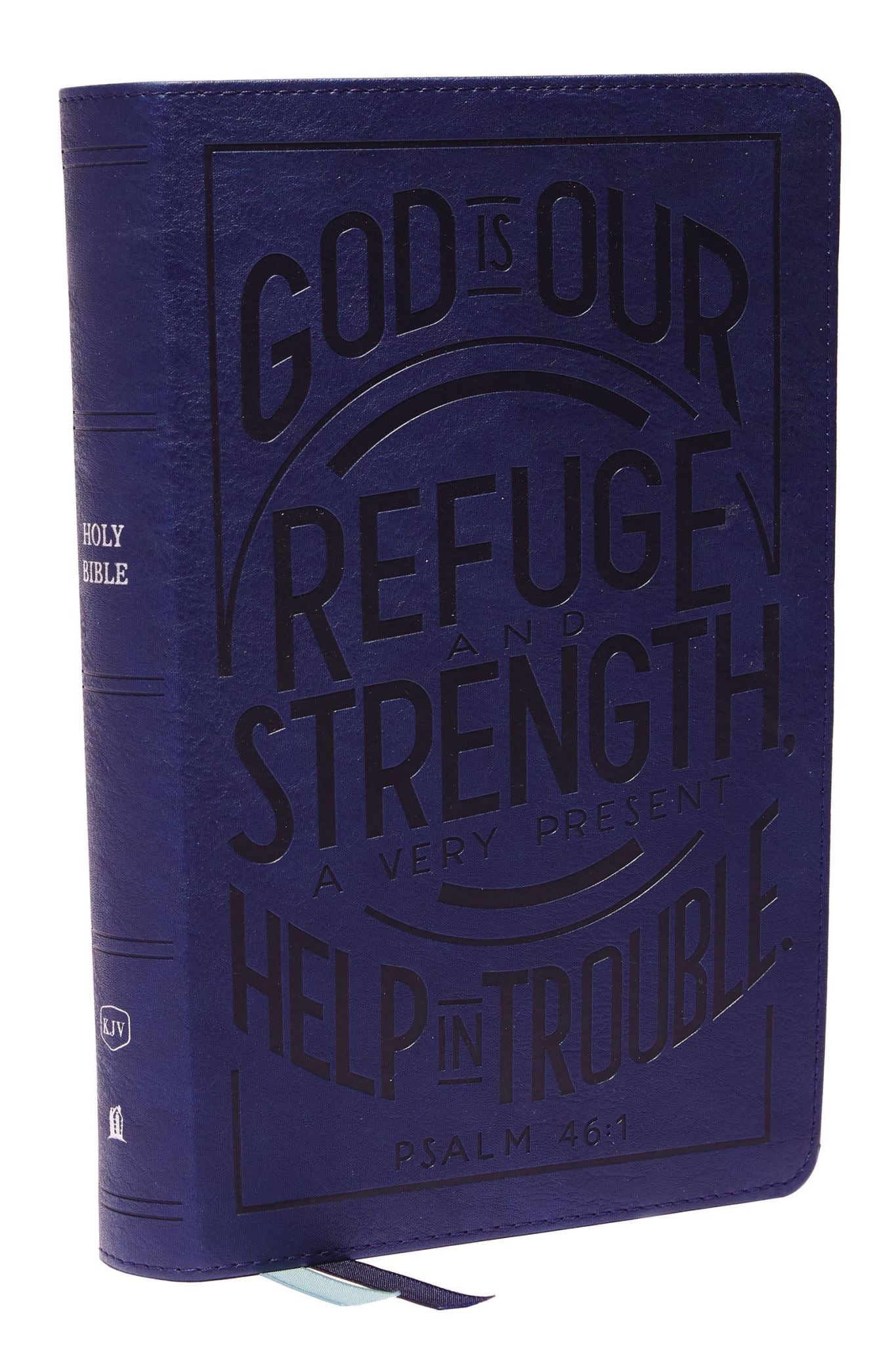 KJV, Personal Size Reference Bible, Verse Art Cover Collection, Leathersoft, Red