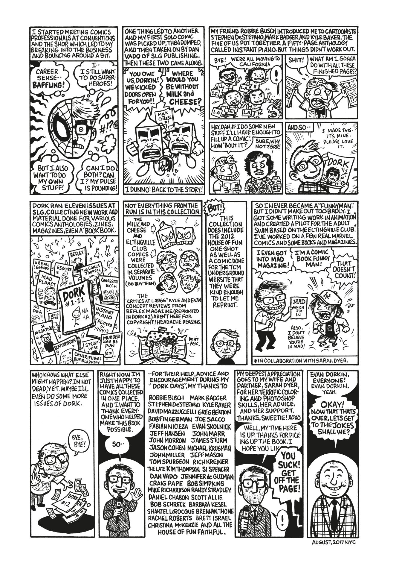 Nerd Inferno: The Essential Evan Dorkin