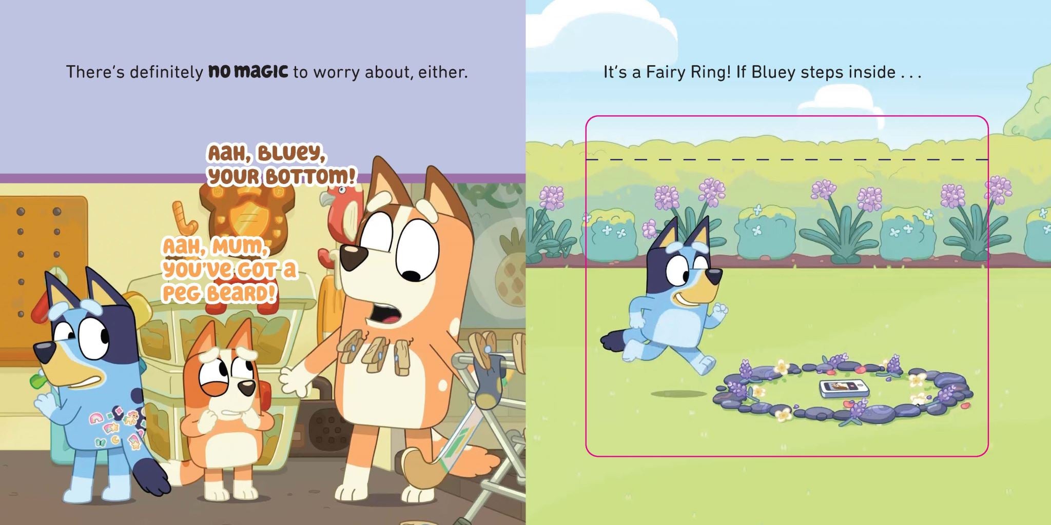 Bluey: Bluey and Bingo's Book of Scary Things