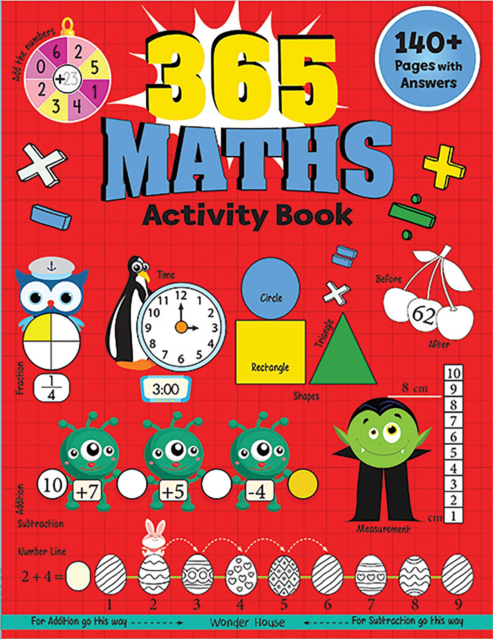 365 Maths Activity BookFor Kids