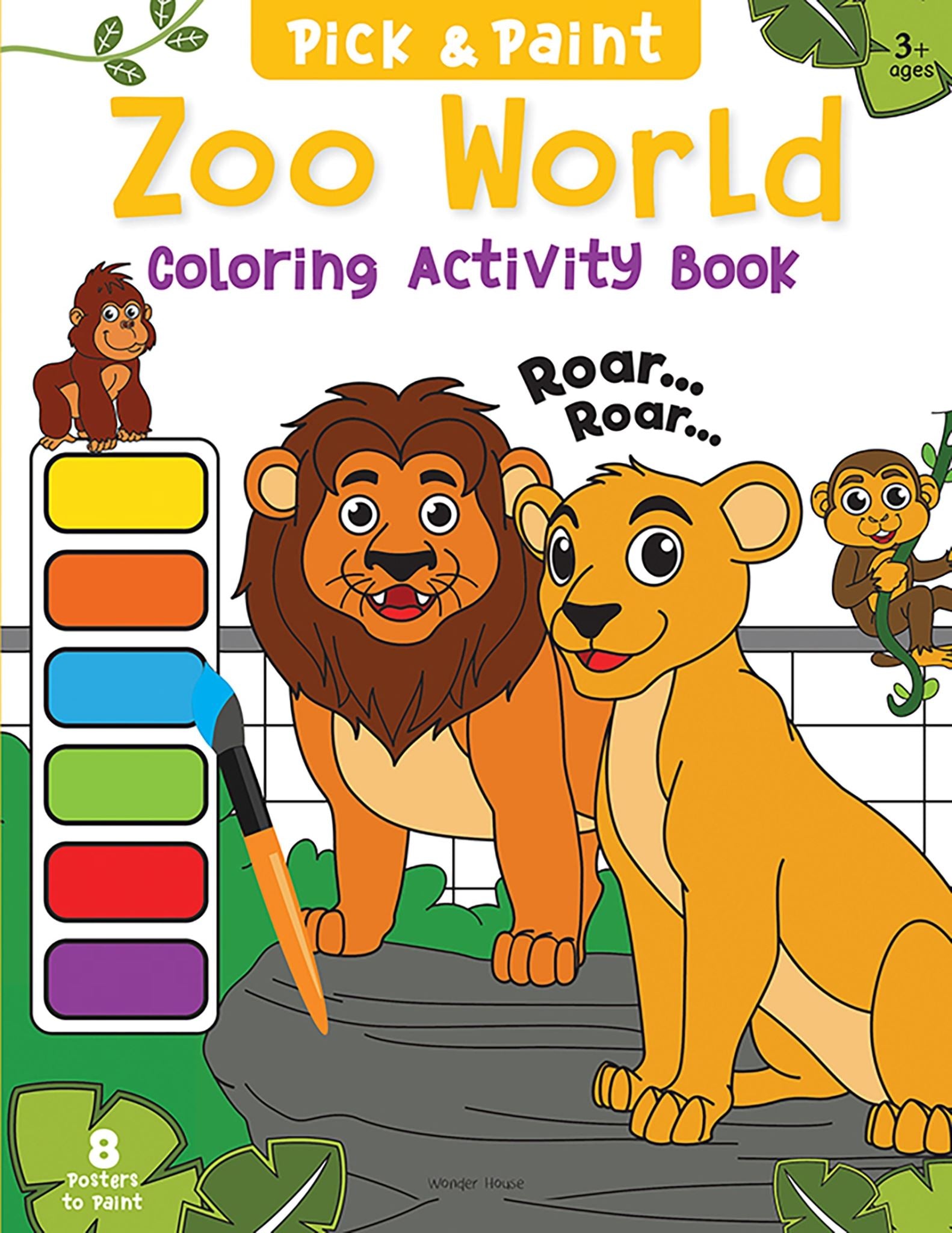 Pick and Paint: Zoo World
