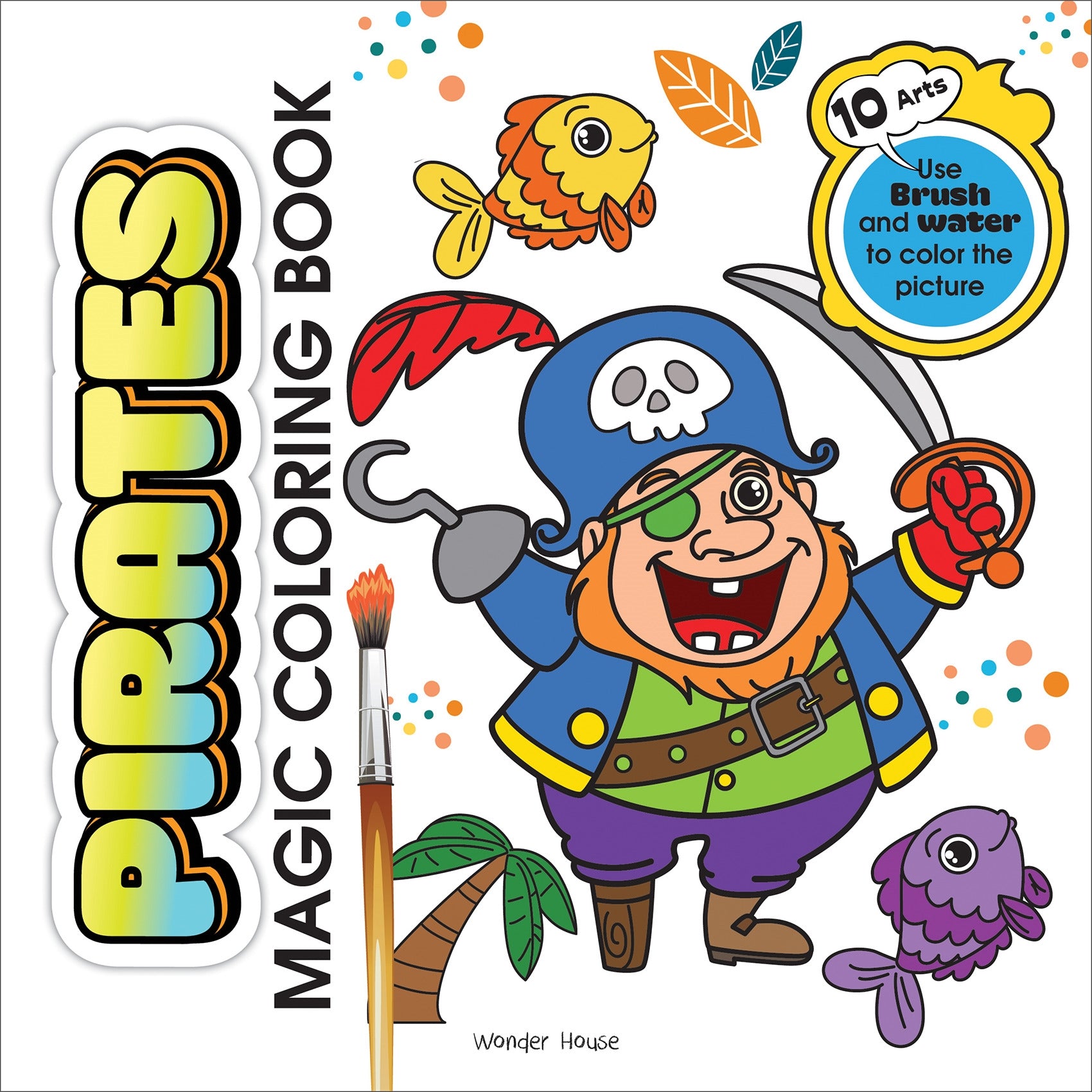 Pirates Magic Coloring Book