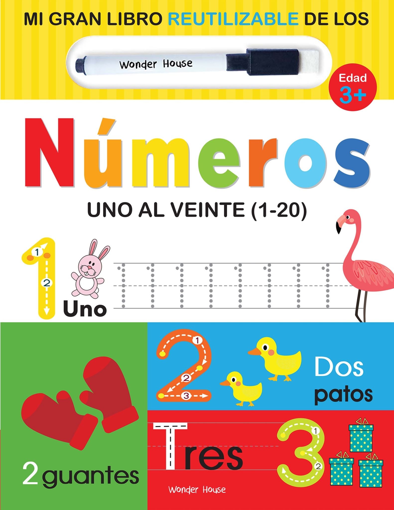 My Big Wipe Clean Book of Numbers One to Twenty ( 1-20 ) - Spanish