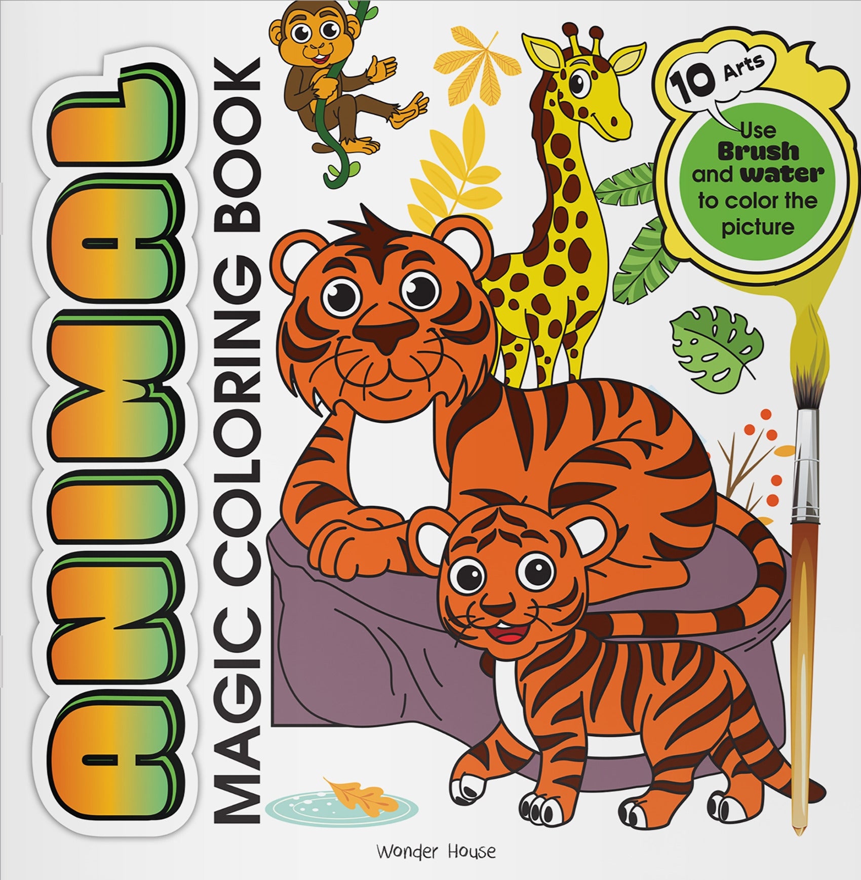 Animal Magic Coloring Book