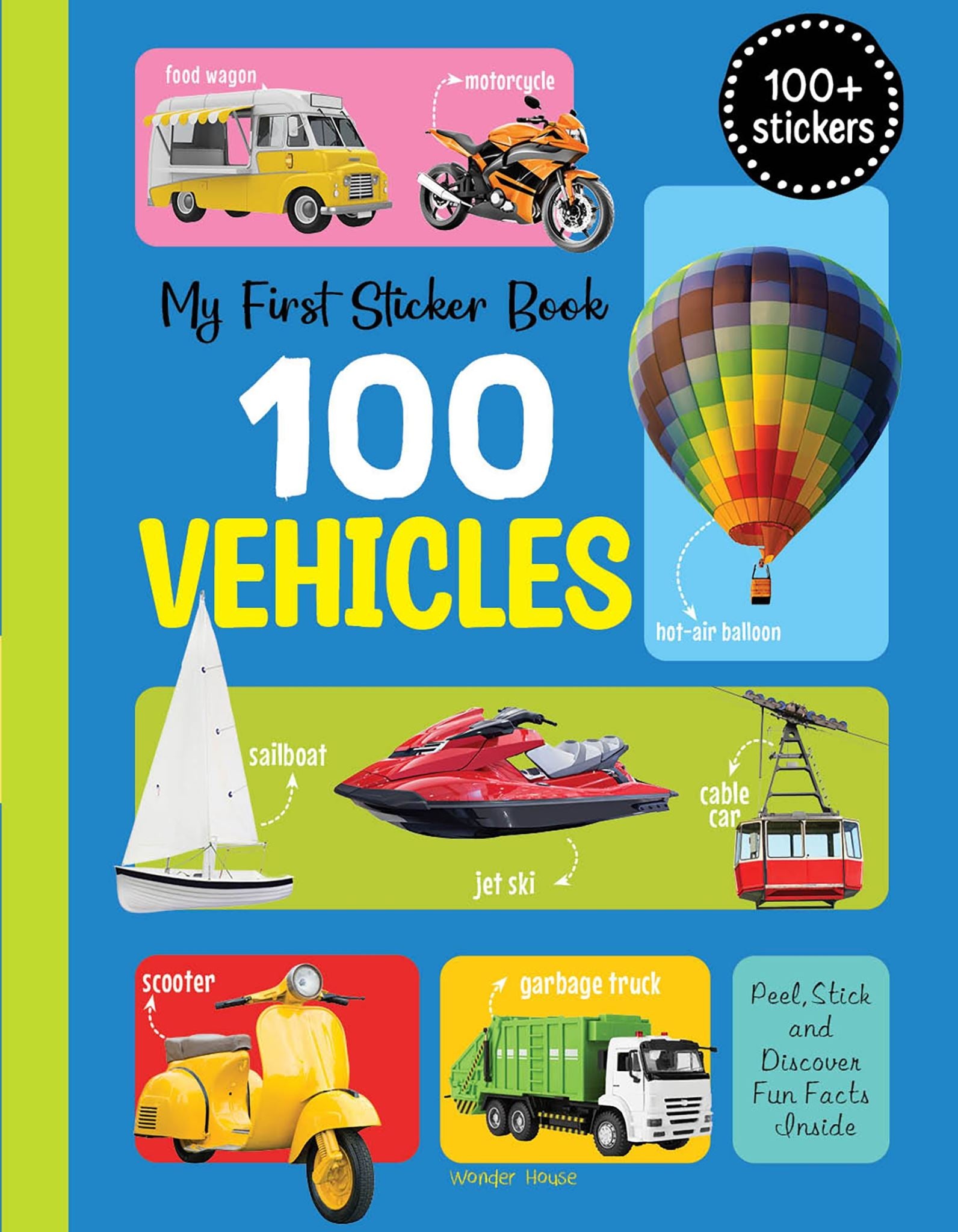 My First 100 Vehicles Stickers