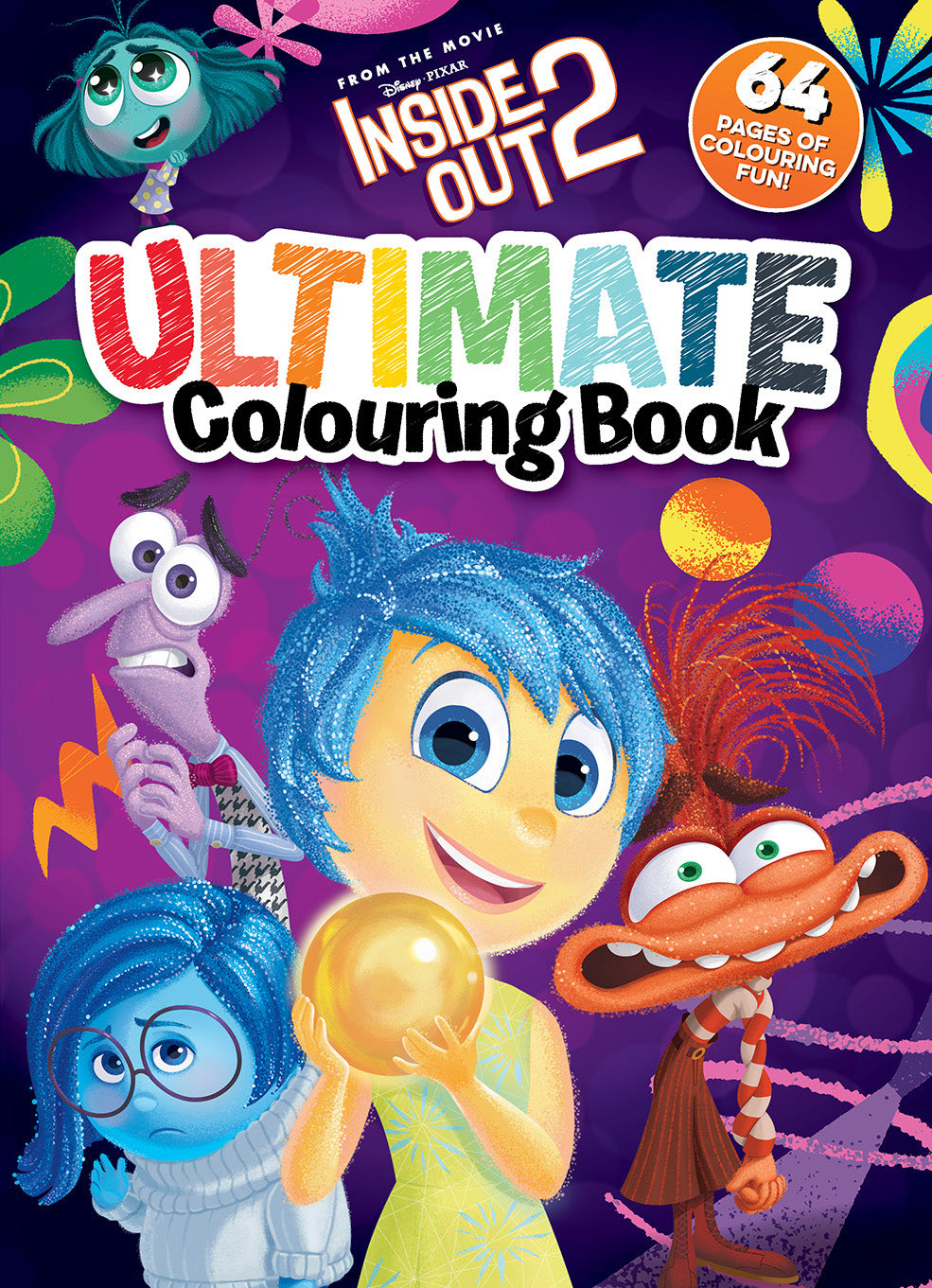 Inside Out 2: Ultimate Colouring Book (Disney Pixar)