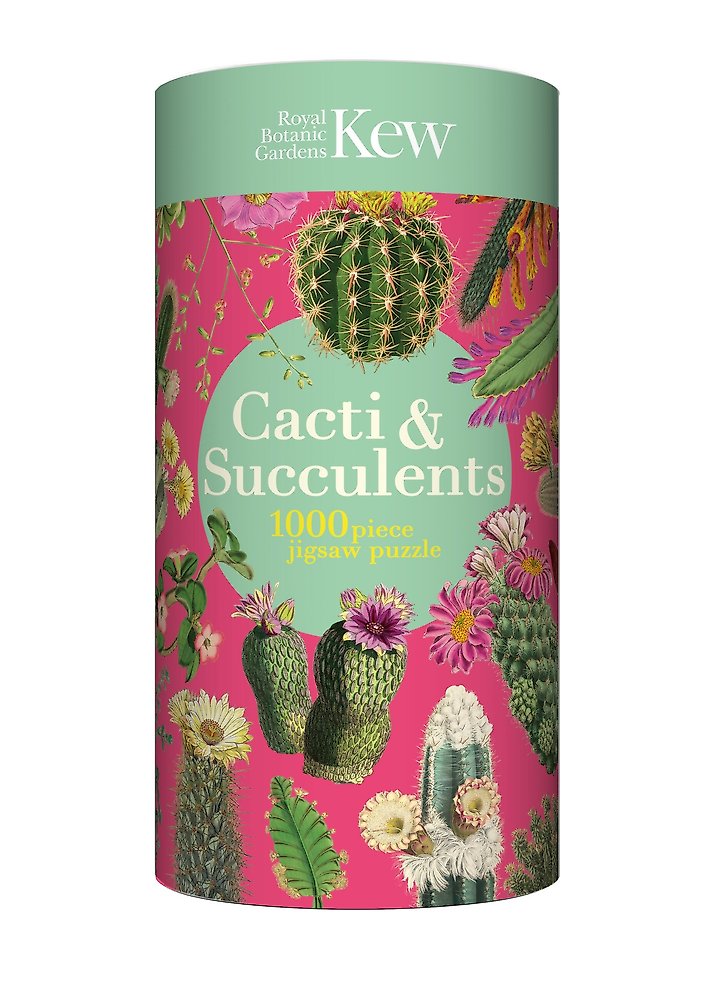 Kew Jigsaw Puzzle: Succulents & Cacti