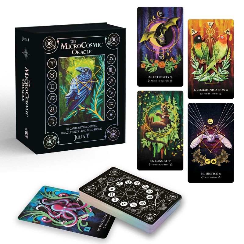 MicroCosmic Oracle: A 60-Card Astrological Oracle - Gift Set