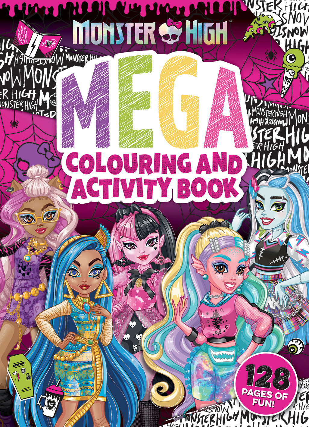 Monster High: Mega Colouring Book and Activity - Mattel
