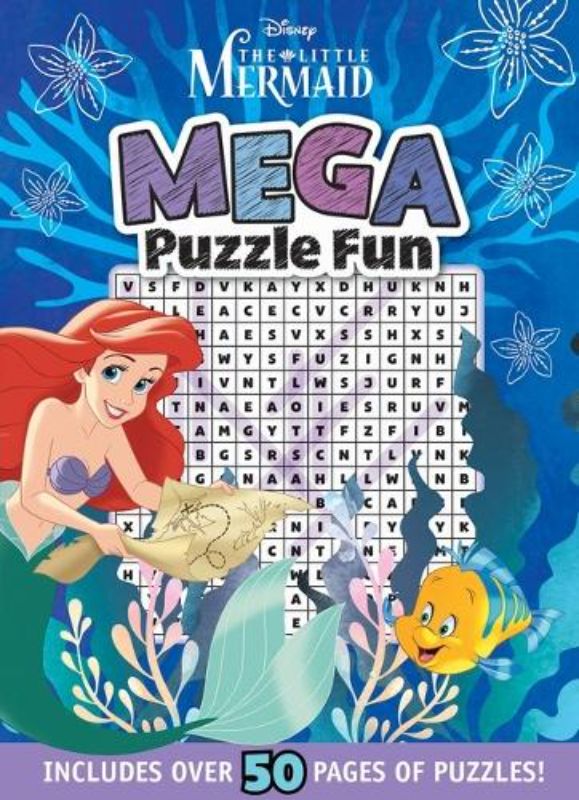 The Little Mermaid: Mega Puzzle Fun (Disney)
						    (Paperback)