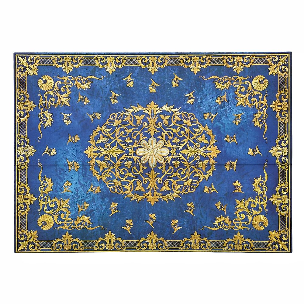 Silk Sky (Guiding Star) Document Folder (Wrap Closure)