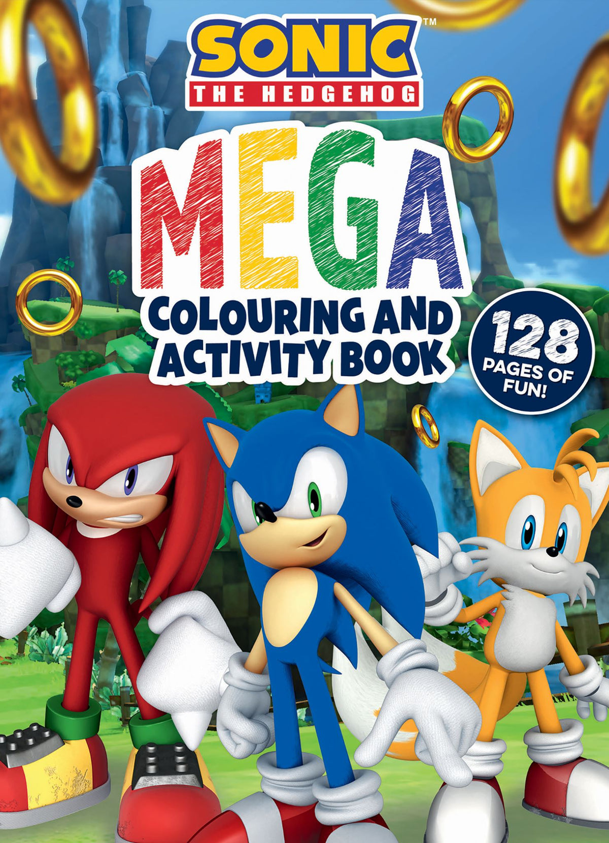 Sonic the Hedgehog: Mega Colouring and Activity Book (Sega)