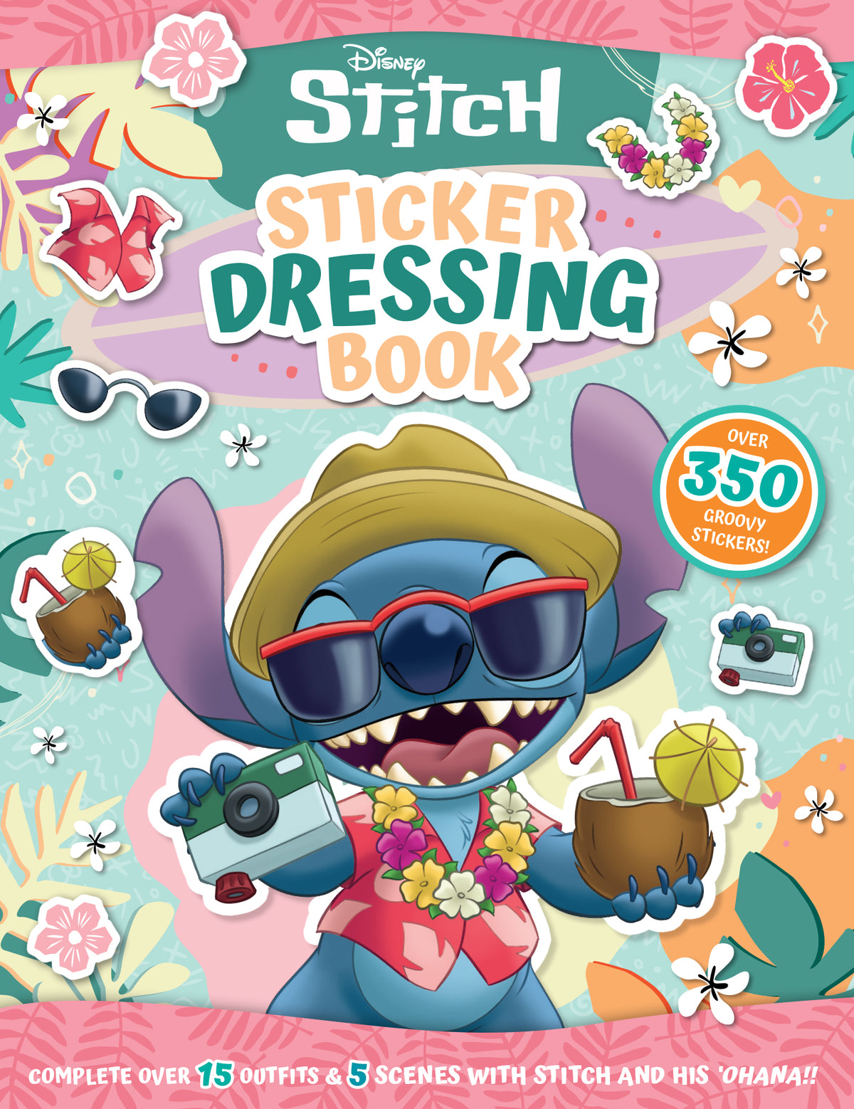 Stitch: Sticker Dressing Book - Disney