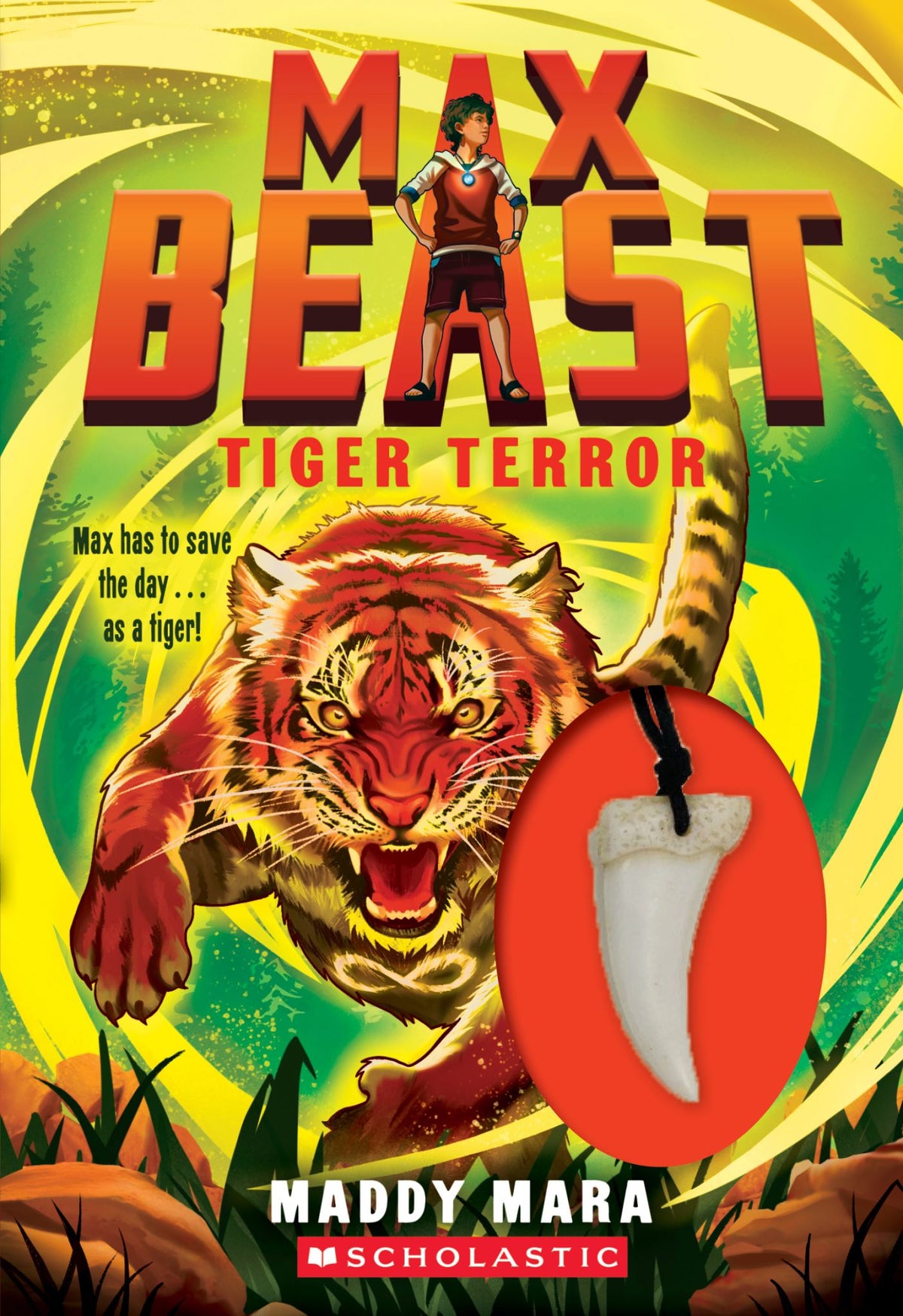 Tiger Terror (Max Beast #2 with Necklace)