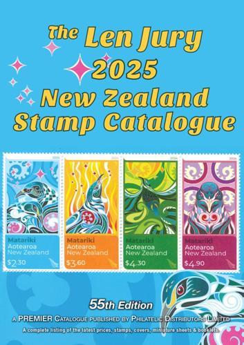 The Len Jury 2025 New Zealand Stamp Catalogue - Paperback