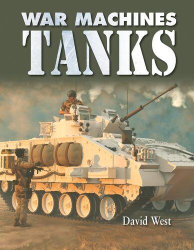 War Machines Tanks - Military History Book - by David West - Paperback