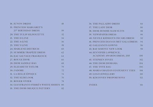 Dior in 50 Objects - by Glenys Johnson - Hardcover